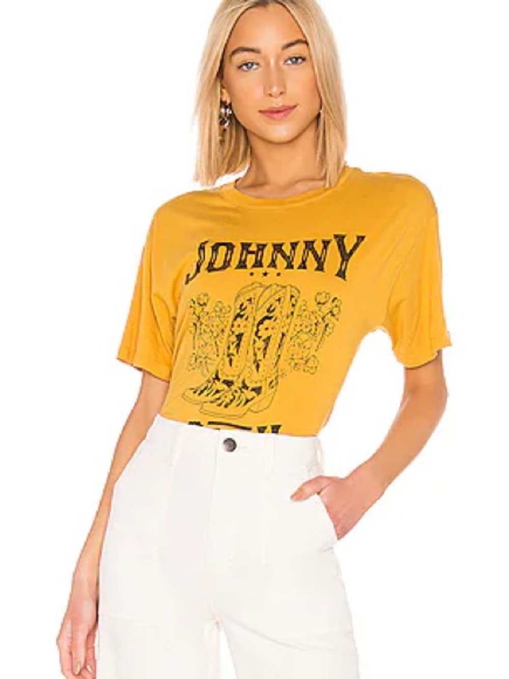 Daydreamer Johnny Cash Boots Graphic Tee
